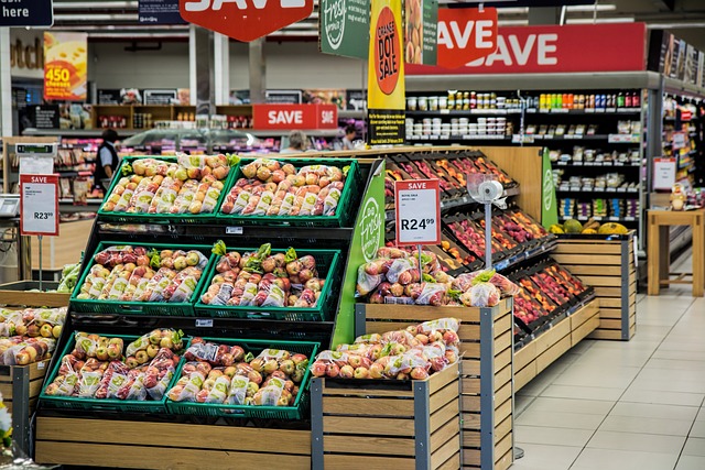 typický supermarket